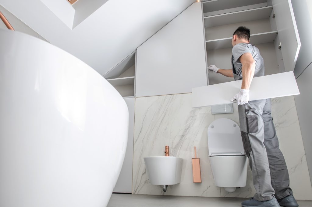 New Bathroom Interior Finishing