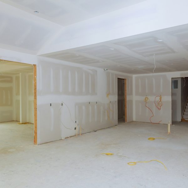 Construction finish details drywall tape building industry new home construction interior
